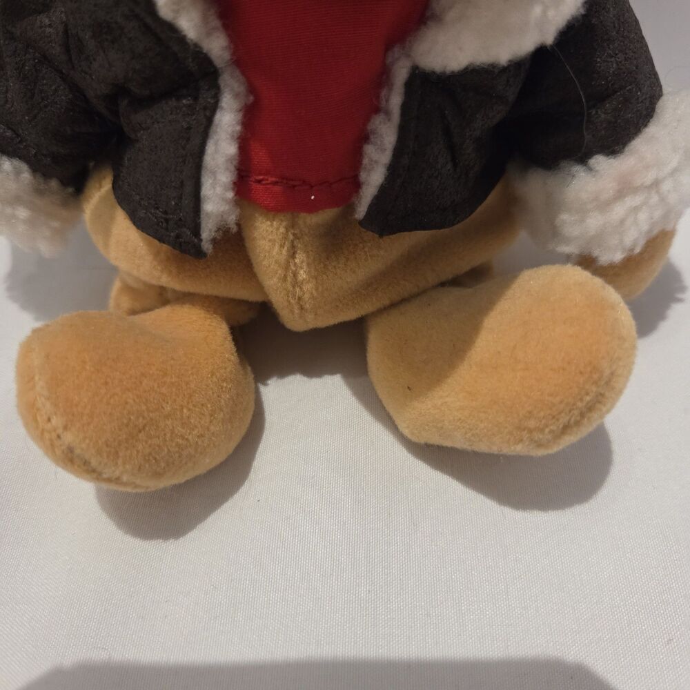 Disney Store Mini Bean Bag Plush Pilot Pooh 8" New W/ Tag #122 - Picture 3 of 8